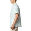 imageColumbia Mens Super Slack Tide Camp ShirtAqua Tone Palaka Plaid