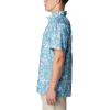 imageColumbia Mens Super Slack Tide Camp ShirtCanyon Blue Kona Kraze