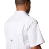 imageColumbia Mens Super Slack Tide Camp ShirtCool Grey Palaka Grid