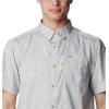 imageColumbia Mens Super Slack Tide Camp ShirtCool Grey Trout N About Print