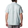 imageColumbia Mens Super Slack Tide Camp ShirtCrushed Blue Casted N Blasted