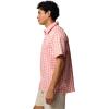 imageColumbia Mens Super Slack Tide Camp ShirtFaded Peach Palaka Grid