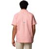 imageColumbia Mens Super Slack Tide Camp ShirtFaded Peach Palaka Grid