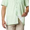 imageColumbia Mens Super Slack Tide Camp ShirtKey West Marlin Palms Print