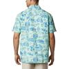 imageColumbia Mens Super Slack Tide Camp ShirtKey WestNautical Tales Print
