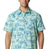 imageColumbia Mens Super Slack Tide Camp ShirtKey WestNautical Tales Print