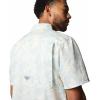 imageColumbia Mens Super Slack Tide Camp ShirtLemon Wash Marlin Palms
