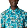 imageColumbia Mens Super Slack Tide Camp ShirtOcean Teal Bass Camo