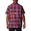 imageColumbia Mens Super Slack Tide Camp ShirtRed Jasper Multi Gingham