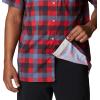 imageColumbia Mens Super Slack Tide Camp ShirtRed Jasper Multi Gingham