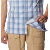 imageColumbia Mens Super Slack Tide Camp ShirtSoft Violet Mid Gingham