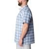 imageColumbia Mens Super Slack Tide Camp ShirtSoft Violet Mid Gingham