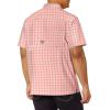imageColumbia Mens Super Slack Tide Camp ShirtSorbet Palaka Plaid