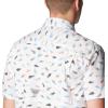 imageColumbia Mens Super Slack Tide Camp ShirtWhite Stars N Stripes