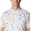imageColumbia Mens Super Slack Tide Camp ShirtWhite Stars N Stripes