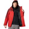 imageColumbia Mens Tunnel Falls Ii Interchange JacketSail RedSpice