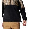 imageColumbia mens PHG Fleece Overlay II 14 ZipBlackRealtree Edge