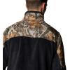 imageColumbia mens PHG Fleece Overlay II 14 ZipBlackRealtree Edge