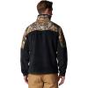 imageColumbia mens PHG Fleece Overlay II 14 ZipBlackRealtree Edge