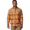 imageColumbia Mens Roughtail Utility Over ShirtSahara Blurred Buck PlaidSahara