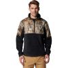 imageColumbia mens PHG Fleece Overlay II 14 ZipBlackRealtree Edge