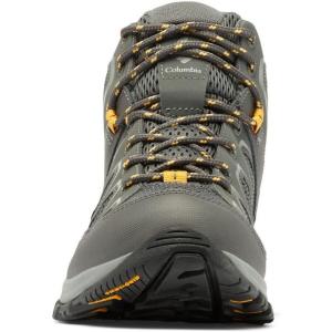 imageColumbia Mens Granite Trail Mid Waterproof Dark GreyRaw Honey 13