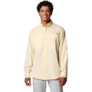 imageColumbia Mens PFG Tamiami II Long Sleeve ShirtLemon Wash