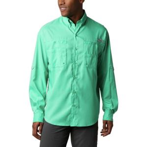 imageColumbia Mens PFG Tamiami II Long Sleeve ShirtWinter Green