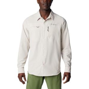 imageColumbia Mens Summit Valley Woven Long Sleeve ShirtDark Stone