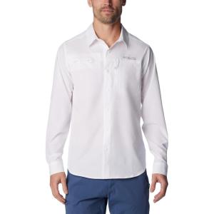 imageColumbia Mens Summit Valley Woven Long Sleeve ShirtWhite