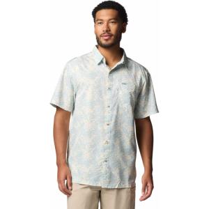 imageColumbia Mens Super Slack Tide Camp ShirtLemon Wash Marlin Palms