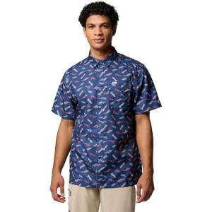 imageColumbia Mens Super Slack Tide Camp ShirtNocturnal Fly Pride