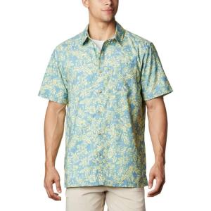 imageColumbia Mens Super Slack Tide Camp ShirtSkyler Flatslam Tropical Print