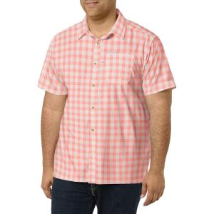 imageColumbia Mens Super Slack Tide Camp ShirtSorbet Palaka Plaid