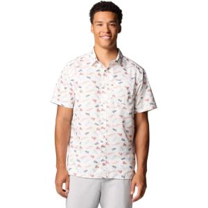 imageColumbia Mens Super Slack Tide Camp ShirtWhite Fly Pride