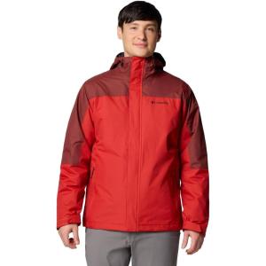 imageColumbia Mens Tunnel Falls Ii Interchange JacketSail RedSpice