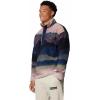 imageColumbia Mens Helvetia Ii Printed Half Snap FleeceCollegiate Navy Dolomites