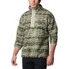 imageColumbia Mens Helvetia Ii Printed Half Snap FleeceGreenscape Stippled Stripe