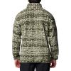 imageColumbia Mens Helvetia Ii Printed Half Snap FleeceGreenscape Stippled Stripe