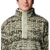 imageColumbia Mens Helvetia Ii Printed Half Snap FleeceGreenscape Stippled Stripe