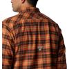 imageColumbia Mens Roughtail Stretch Flannel Long SleeveCordovan Ombre Tartan