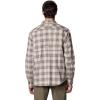 imageColumbia Mens Roughtail Stretch Flannel Long SleeveIron Ombre Tartan