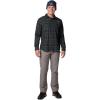 imageColumbia Mens Roughtail Stretch Flannel Long SleeveSurplus Green Ombre Tartan