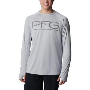 imageColumbia Mens Terminal Tackle Vent Long SleeveCool Grey  City Grey