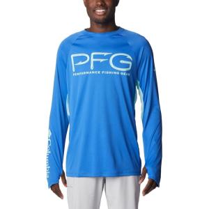 imageColumbia Mens Terminal Tackle Vent Long SleeveVivid BlueGulf Stream