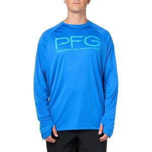 imageColumbia Mens Terminal Tackle Vent Long SleeveVivid BlueOcean Blue