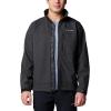 imageColumbia Mens Cruiser Valley II Softshell Black Heather XXLarge