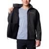 imageColumbia Mens Cruiser Valley II Softshell Black Heather XXLarge