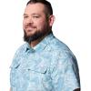 imageColumbia Mens PFG Uncharted Printed Short Sleeve ShirtCrushed Blue Swamplands