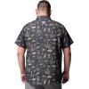 imageColumbia Mens PFG Uncharted Printed Short Sleeve ShirtShark Everglades